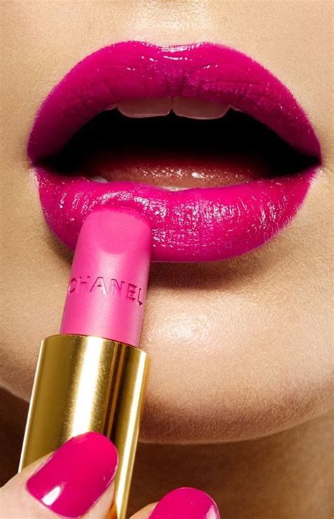 pink Chanel lipstick